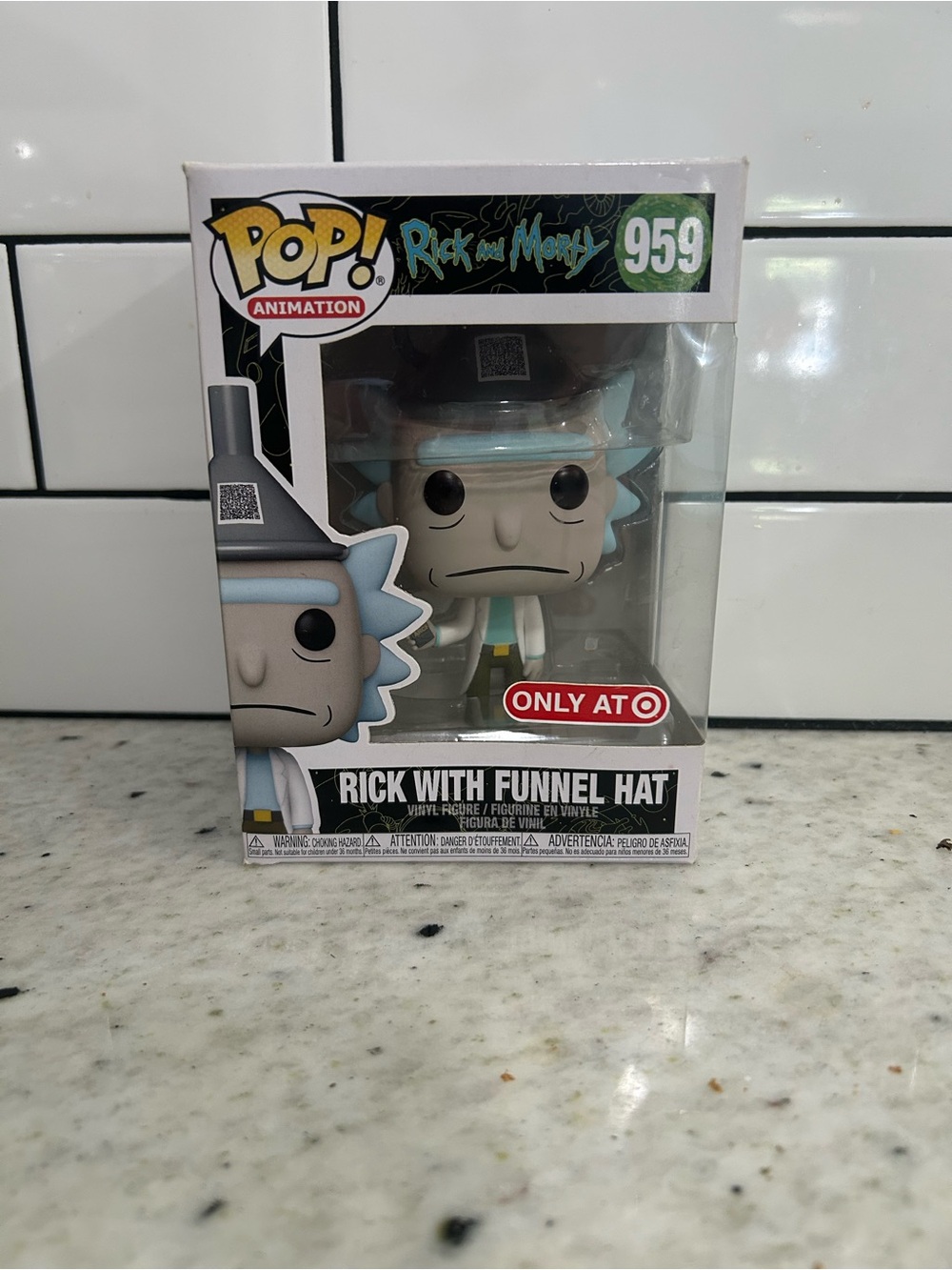 Funko Pop! Rick With Funnel Hat